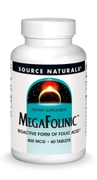 Bron Naturals MegaFolinic 800mcg - 60 tabletten