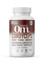 OM MUSHROOM SUPERFOOD Cordyceps Mushroom Capsules Superfood Supplement, 90 Count, 30 Days, Organic Energy Supplement for Stamina and Endurance