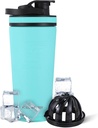 Ice Shaker geïsoleerd roestvrij staal Shaker fles 