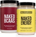 Naked Vegan energie en prestaties bundel Citrus energie BCAAS aminozuren poeder