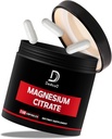 Magnesium citraat 500 mg capsules (Citrato de Magnesio) - Pure Magnesium supplement ter ondersteuning van spijsverteringssysteem, spiermassa en energieproductie - 150 capsules voor 5-maand levering