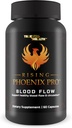 Rising Phoenix Pro Blood Flow - L-Arginine Blood Circulatie Supplement - Onze beste Circulatie Supplement Pro Rising Phoenix Male Pill voor gezonde Circulatie - onze beste bloedstroom Supplement voor mannen