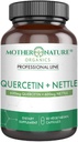 Quercetin 600mg & Nette 600mg - Natural Flavonoids Supplement for Seasonal Irritants, Immune Response, Healthy Aging and Longevity - Non Drowsy, Non GMO, Vegan - (90 Capsules)