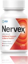 Vita Sciences Nervex Pillen - Advanced Neuropathy Relief Supplement met 40x Sterkere natuurlijke R-ALA, Acetyl L-Carnitine, en essentiële vitamines - Ondersteuning Zenuwgezondheid en regeneratie - 60 capsules