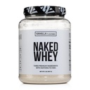 NAKED Wei Vanille Proteïne Poeder - Slechts 3 Ingrediënten - Gras Fed Wei Proteïne Poeder, Vanille Smaak, en Biologische Kokossuiker, NSF Gecertificeerd, Geen GGO, Geen soja, en Glutenvrij - 24 Serven