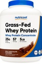 Nutricost Grass-Fed Wei eiwitconcentraat (chocolade) 5LBS - niet gedenatureerd, non-GMO, natuurlijke smaken ...