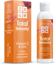 2X4 Vlierbes met zink en vitamine C voor volwassenen - Liquid Daily Immune Support - Liposomale Immunity Supplement Vitaminen, Non-GMO, Sugar Free, 30 Servings, 5 fl oz