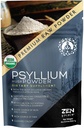 Biologische Psyllium Husk poeder - Premium Indiase natuurlijke oplosbare vezels supplement, natuurlijke laxerende, perfecte Colon Cleanser & Body Detox - Glutenvrij, Veganistisch & Keto vriendelijk (8oz)