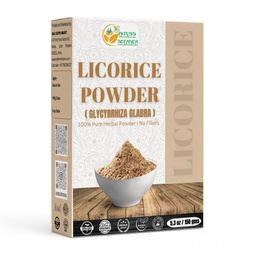 Kruiden Botanica Licore Poeder 100% Pure en natuurlijke licore wortelpoeder voor kruidenthee, huidverzorging, & DIY Beauty Natural Licore Root Supplement 5.3 oz Resealable Pack