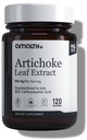 Amalth Artichoke Leaf Extract 120 Veg Capsules -20% Caffeoylquinic Acid Standardized Extract - Ondersteunt lever en spijsvertering Non-GMO Glutenvrij
