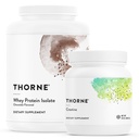 THORNE - Performance Whey Protein Isolate & Create Combo - Boost Muscle Support and Energy - NSF gecertificeerd voor Sport - 30 tot 90 Servers