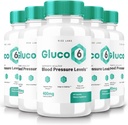 Rize Labs (verpakking van 5) Gluco 6 Supplement Capsules, 570mg Bloeddruk pillen, Official Advanced Formula for Optimal Health, All- Natural Gluco Six Pastillas (300 Capsules)