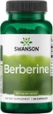 Swanson Berberine - Ondersteunt Metabole Gezondheid & Hartgezondheid* - Bevat gestandaardiseerde Berberine HCl - Non-GMO & Glutenvrije - 60 Vegan Capsules