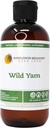 Wild Yam Liquid Kruidensupplement - 8oz- Alcoholvrij, niet-GMO, gemaakt met biologische ingrediënten