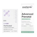 Prental Vitamin Bundle with Micronized DHEA, 550mg Choline, Methylfolaat, Gecheld ijzer & 24 Nutriënten 258 Capsules - 28 Day Supply