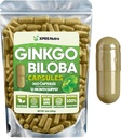XPRS Nutra Ginkgo Biloba Capsules - Gingko Biloba Encapsulated Supplements for Cognition - Vegan Friendly Ginkoba Biloba - Immunity Boosting Ginkgo Biloba Capsules - 360 Tel.