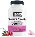 Vrouwenprobiotica en prebiotica, 200 miljard CFU, 35 unieke strains en vezels. PH balans, Vaginale Gezondheid, UTI behandeling, Digestie ondersteuning, Immuun boost. Met Cranberry & D-Mannose. 60 capsules