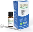 Solace Probiotics Liquid Formula for Adults and Kids - Concentrated Blend for Digestive Health and Immunity, Clinically Researched, Easy Syringe Application, Hypoallergenic - 15mL