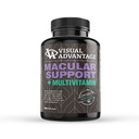 Lunovus Macular Support Plus Multivitamine gebaseerd op AREDS 2 Studie - Oogvitaminen voor Macular Support - Mineral Supplement met Luteïne en Zeaxanthine - 180 Zachte Gels