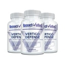 Onderzoek geverifieerd Vertigo Defense - Verzachte symptomen en ondersteuning Innerlijke Oorbalans - Vitamine D3, Gember, Ginkgo Biloba, BioPerine - 180 Capsules