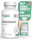 Anxietame - 60 Count, L-Theanine Supplement to Support Depression and Stress, Natural Mood Support and Sleep Aid Supplement