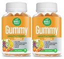 Vitaminen voor kinderen - Complete dagelijkse essentien Kinderen multivitamine en mineralen voor algemene wellness, 90 Gummies Supplementen Fruitsmaak, Geen kunstmatige suiker, zuivel en glutenvrij (2)