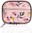 Serfeymi Weekly Travel Pill Organizer Pill Case voor Portemonnee met verwijderbare 7 dagen pil Box, Modieuze Travel Medicine Organizer Pill Container voor Geneeskunde, Vitamine, Supplement - Roze 03
