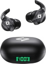 Draadloze hoofdtelefoons Bluetooth oordopjes met draadloos opladen geval