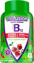Vitafusie Vlierbessen Gummy Vitaminen 90ct Vitamine B12 Gummy Vitaminen Energie Metabolisme Zenuwstelsel Ondersteuning 90ct