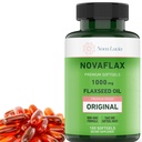 Nova Lucia Biologische Vlaszaadolie Capsules 1000mg 