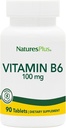 Natures Plus Vitamine B6 100 mg - Vegetarisch, Glutenvrij - 90 tabletten, 90 porties