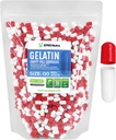 XPRS Nutra Size 00 Empty Capsules - 1000 Count Empty Gelatin Capsules - DIY Capsule Filling - Fillable Pill Gel Caps for Do-It-Yourself Supplements (Red/White)