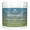 NutriVerus Glyconutritioneel supplement, 5.3oz/150g met natuurlijk verkregen vitamine A, vitamine C, vitamine B complex en vitamine D. Rijk aan antioxidanten Supplement en bevordert Immuun Ondersteuning Supplement