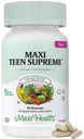 Tienervitaminen voor meisjes 12-17 - Tiener Multivitamine Supreme met D3, ijzer, Calcium, Biotine, Digestieve Enzymen 