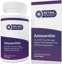 Natuurlijke Astaxanthine Oog Vitamine 10mg - Supplementen ter ondersteuning van de gezondheid van het oog - tot 90 keer sterker dan synthetische - samengesteld door artsen - 3rd Party Certified - 60 Softgels