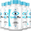 (5 Pack) Eyevita Plus - Uitgebreide ondersteuning voor uw ogen, Eyevita Plus Advanced Eye Nutrition, Oogvitaminen, Alle Natuurlijke Eye Health Formula, Eye Vita Plus Multivitamine Reviews (300 Capsules)