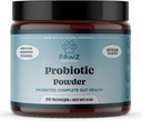 PAWZ Probiotic Powder for Dogs - 90 Scoops Steak Flavor - Bevordert Gut Health en Digestie - Probiotica Supplement Ondersteuning Immune System & Skin and Coat Health - Geschikt voor alle soorten honden