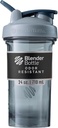 BlenderButtle Shaker Bottle Pro Series Perfect voor eiwitshakes en pre-workout, 24-once, Full-Color Grey