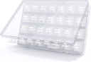 TookMag Maandelijkse pil Organisator 28 Dag pil Box, Reis Geneeskunde pil Organisator, Grote 4 weken 1 maand pil kisten met stof-Proof Container voor pillen/Vitamine/Visolie/Supplements