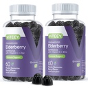 Viteey Sambucus Vlierbes Gummy's voor volwassenen 