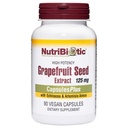 Nutribiotic Grapefruit Seed Extract CapsulesPlus, 125 mg GSE, 90 Tellen