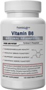 Superior Labs Vitamine B6 50mg, Pure Non-GMO Supplement, Hoge Absorptie, Ondersteunt Immune & Zenuwstelsel, Hersenfunctie, Metabolisme & Hart Gezondheid, essentieel voor hemoglobineproductie, 120 Veg Caps