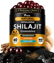 Himalaya Shilajit Gummies for Men & Women - Pure Shilajit for Men Gummies - Sugar Free Gummy Supplements with Fulvic Acid - Healthy Aging, Immune & Energy Support - 60 Tel.