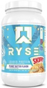 RYSE Loaded Protein Powder - Skippy Peanut Butter - 25g Whey Protein Isolate & Concentrate with Prebiotic Fiber & MCTs - Low Carb, Low Sugar, Digestive-Friendly - 27 Servings / 2 lb Tub