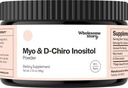 Myo-Inositol & D-Chiro Inositol Supplement Powder for Women | Hormonal Balance & Healthy Ovarian Function Support | Vitamin B8 | Great Alternative to Capsules | 40:1 Ratio | 30 Servings