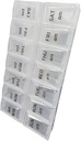 Twee keer per dag Pillen Organisator, Weekly Dag en Nacht Pillen Container, Dag en Nacht Medicijnen of Vitamine voor Morgen of Nacht PM Separatie (3)