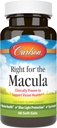 Carlson - Rechts voor de Macula, klinisch bewezen om Vision Health, Macula Health, Blue Light Protection & Eye Function, 60 Softgels te ondersteunen