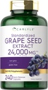 Carlyle Grape Seed Extract 24.000 mg Equivalent 240 Capsules 