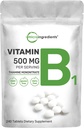 Micro Ingrediënten Vitamine B1 500mg Per Serving, 240 Tablets 