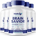 Hersenreddende hersenen Supplementen voor Geheugen en Focus Capsules, BrainSavior Advanced Formula Brain Health Support - Maximale sterkte Nootropics Brain-Savior Alle natuurlijke ondersteuning beoordelingen (5 Pack)